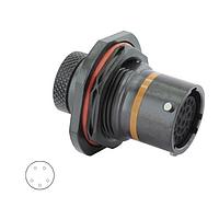 Eaton Souriau-Sunbank 8STA70405SC Connectors Jam Nut Receptacle - size 4 - 5 contacts - Female