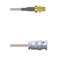 Amphenol Custom Cable Q-2W00J0005144i RF Cable Assemblies SMA-SJB/BNC-SP G316 144I
