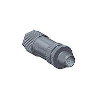 Amphenol LTW MSAS-03BMMA-SL7001 Sensor Cables / Actuator Cables M12 Circular Metric Connector, A Code, Metal, 4A, 03 pins, Male Connector, Male Contact, Straight, Screw Thread, Solder, Field Installable, F4.5 - F6.5mm, IP67 Mated