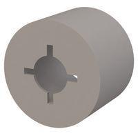 Essentra Components 13SPRT095 Self Retaining Round Spacer, Retaining, #10 Screw, .375 Spacer