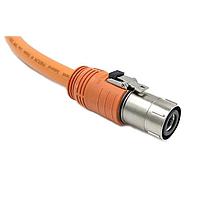 Amphenol Technical Products PL18V-501-150-5 Connectors 14MM POWERLOK SINGLE WAY PLUG STRAIGHT FOR 150MM V KEY