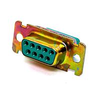 Cinch DEMA9SF0 Receptacle DSUB 9F CRIMP LC ZINC