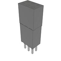 Samtec ESQ-103-44-T-D Sockets Elevated Socket Strip