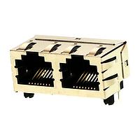 Molex 44248-0085 Ganged 8POS R/A SMT 2 PORTS LOW PROFILE INVERTE