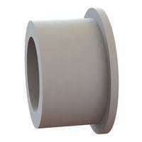 Essentra Components 12SWS3607 Shoulder Washer Shoulder Washer, .630 ID, 1.068 OD, .896 Shank OD