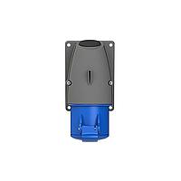 Amphenol Tuchel 2CMA193122R1000 Connectors 2P+E Wall Mounted Socket Outlet. Replaces Part# 232RS6