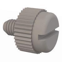 Essentra Components 50M030050T004 Thumb Screw Slotted Thumb Screw, M3 X .5 Thread, 4mm Lg