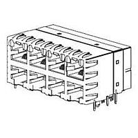Molex 44170-3005 Stacked ModJack Cat5 Stacked W/Lightpipe 12 Port