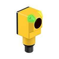 Banner Engineering Q25SP6RQ Photoelectric Sensors EZ-BEAM Q25 Series: Receiver; Range: 20 m; Input: 10-30 V dc; Output: Complementary PNP; 4-pin M12 Integral QD