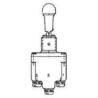 Honeywell 2TL1-1E Toggle Switches DPDT ON-OFF-ON Screw Term