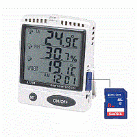 DaiHan THH9 Desktop/Wallmount Dew-point Thermo-Hygrometer of Temp·RH%·DP℃ (Temp·RH%·DP℃, SD card)