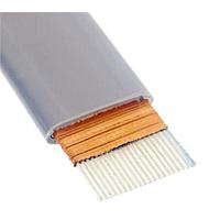 3M Electronic Solutions Division 90101/80-100 Pleated Foil Shielded Cables .050" 80C PLTD FOIL 30AWG TPE SHIELDED