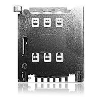 Yamaichi Electronics FUS008U-9000-0 Card Connectors CLAM SHL TYPE 8 PIN MICRO SIM CARD CONN