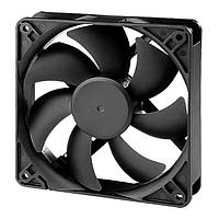 Sunon MFC0251V3-000U-A99 Axial Axial Fan, 120x120x25mm, 12VDC, 75CFM, 0.16"H2O, Vapo, Wire, Auto Restart