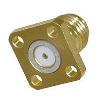 Johnson / Cinch Connectivity Solutions 142-1701-521 Connectors SMA Jack .5 Sq Flang Mnt Flang Sckt .018