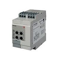 Carlo Gavazzi DFC01DB23 Industrial Relays Frequency Monitoring Relay, Over/Under Frequency, 2 SPDT Relay Outputs, IP20, DIN-rail mounting, Measuring Ranges 50/60Hz +/- ( 2/10Hz), Power Supply 115/230Vac, 45x83.5x99.5mm housing