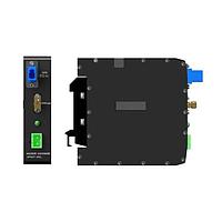 HUBER+SUHNER D-GNSSoF1-1R-L12 GPS Modules Expansion module, Receiver, L1, L2, DIN Rail, 1 RF OUT, 1 FO IN
