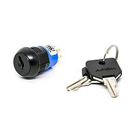APEM LK6JGB126M3 Keylock Switches KEYLOCK SWITCH LK 19MM