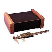 Hammond Manufacturing 1441-12BK3CWW Chassis Steel Chassis w/Wood Side 6.9x4.9x1.9"