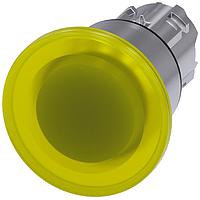 SIEMENS A6X30139824 Mushroom ILLUM. MUSHROOM PUSHBUTTON. 40MM. YELLOW