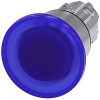 SIEMENS A6X30139845 Mushroom ILLUM. MUSHROOM PUSHBUTTON. 40MM. BLUE