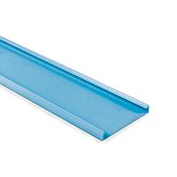 HellermannTyton 181-93005 Wiring Duct Cover for 3" Duct Wiring Duct Cover for 3" Duct, 6 ft Long, PVC, Intrinsic Blue, 120 ft/carton
