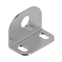 Banner Engineering SMBF Sensor Hardware Bracket: Right-angle bracket for glass fiber optic with 5/16 in - 24 threaded tip; 18-ga. Stainless Steel; Used with Plastic fiber with M4 tip