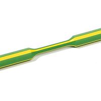 HellermannTyton 309-65166 Tubing Heat Shrink Tubing, 4' Long Stick, 2:1 Shrink Ratio, 1/4", 6.4/3.2 Dia, PO, Green-Yellow, 15/pkg