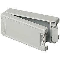 BOPLA 00124125 General Purpose ENCLOSURE, BOCUBE ALU, 199 X 86 X 60MM, LT GRAY, HINGED LID, MEM, ALUMINUM, BA 180806 F-7035