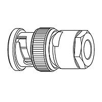 Amphenol RF 031-6116 Connectors BNC Strg Clamp Plug 4-Contact