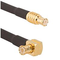 Amphenol RF 095-900-546-018 RF Cable Assemblies RF CableAssemblyMCX R AnglePlug to Strai