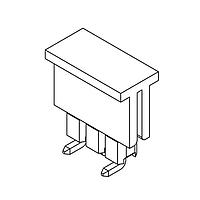 Amphenol Commercial Products G800MU300018EU Pin Strip Pin Header 2.54mm Pitch STR SMT,1x8Pin,FULL G/F,LCP,5.84mm*2.54mm_5.0mm,T&R W/CAP