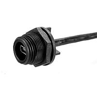 Bulgin PX0457 Cable Assembly REAR PANEL MOUNT LEAD WITH 6 WAY PCB