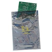 SCS 30037 Zip Top STATIC SHIELD BAG, 1000 SERIES METAL-IN, ZIP, 3x7,100EA