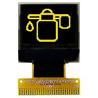DISPLAY VISIONS EA W064048-XALG OLED Displays .66 in Yellow OLED 64 x 48 dots