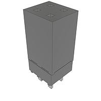 Samtec ESW-102-12-T-D Stackthrough .100" Elevated Socket Strip