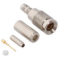 Amphenol RF 282103-75 Connectors 75Ohm 1.0/2.3 DIN Pl Belden 179DT Cable