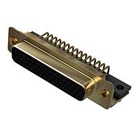 Amphenol Positronic ODD62S4R7N0X-14 High Density D-Sub Connectors D-Sub Female Connector 62P Solder Tail Right Angle Tin Shell Boardlock