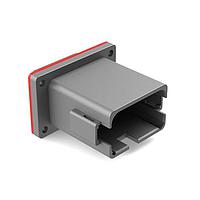 Amphenol SINE Systems AT04-12PA-PM02 Connectors 12 Pin Rec w/Pnl Mnt Seal Flng & Red. Di