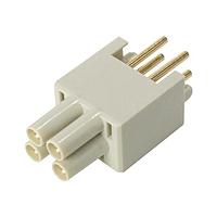 HARTING 09465004402 Heavy Duty Power Connectors HPP V4 Power insert THT 48V/12A 4p vert
