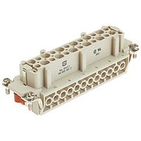 HARTING 09340102701 Inserts FEMALE INSERT 10 POLES SCW TERM