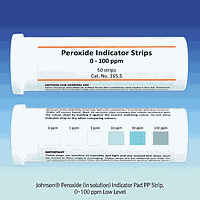Johnson Test Papers J2.222.1 Test Strip Peroxide Hi-level, PP 0~1000