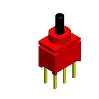 Dailywell 2US3T1A01M2RES Toggle Switches SPDT ON-OFF-ON PC