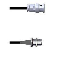 Amphenol Custom Cable Q-0J01T0003048i RF Cable Assemblies BNC-SP/N-SJB G174 48I