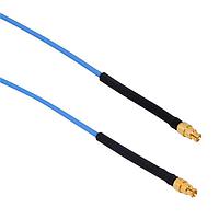 Amphenol RF 095-725-130-010 RF Cable Assemblies SMPM Straight Plug to SMPM Straight Plug on 0.047" Flexible cable 10 in