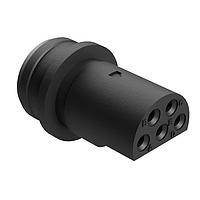 Amphenol SINE Systems 044 103 10005 Plugs 5 Position Female Plug, Standard Type