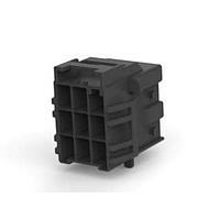 AMP Connectors - TE Connectivity 1-2232356-6 Headers & Wire Housings PTL 3X3 CAP PANEL MT HOT WIRE KEY A BLK
