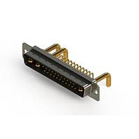 EDAC 629-25W3250-3T1 Mixed Contact D-Sub Connectors Right-angle Power Combo D-Sub Connector