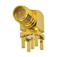 Antenova CSMARPJ040 Connectors PCB Mounted Right Angle SMA Jack (Reverse Polarity)
