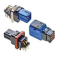 DEUTSCH - TE Connectivity D369-B33-BP4 Rectangular MIL Spec Connectors 369 Panel PCB RCPT 3 YD369-B33-BP400000